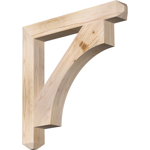 Ekena Millwork Westlake Craftsman Smooth Bracket, Douglas Fir, 3 1/2"W x 28"D x 28"H BKT04X28X28WTL04SDF - main